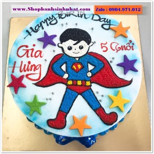 Bánh Sinh Nhật Siêu Nhân - US83